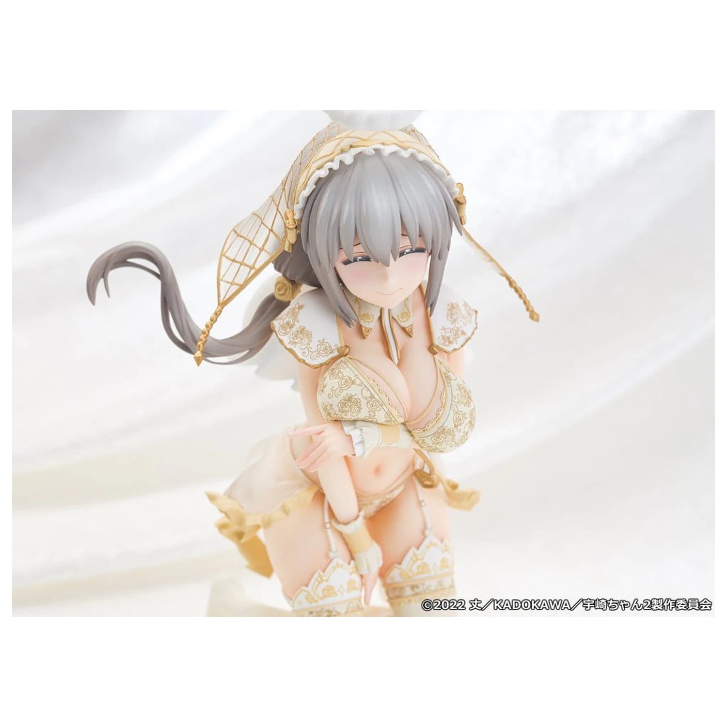 Uzaki-chan Wants to Hang Out! PVC Statue 1/7 Tsuki Uzaki Angel Ver. 19 cm Produktfoto