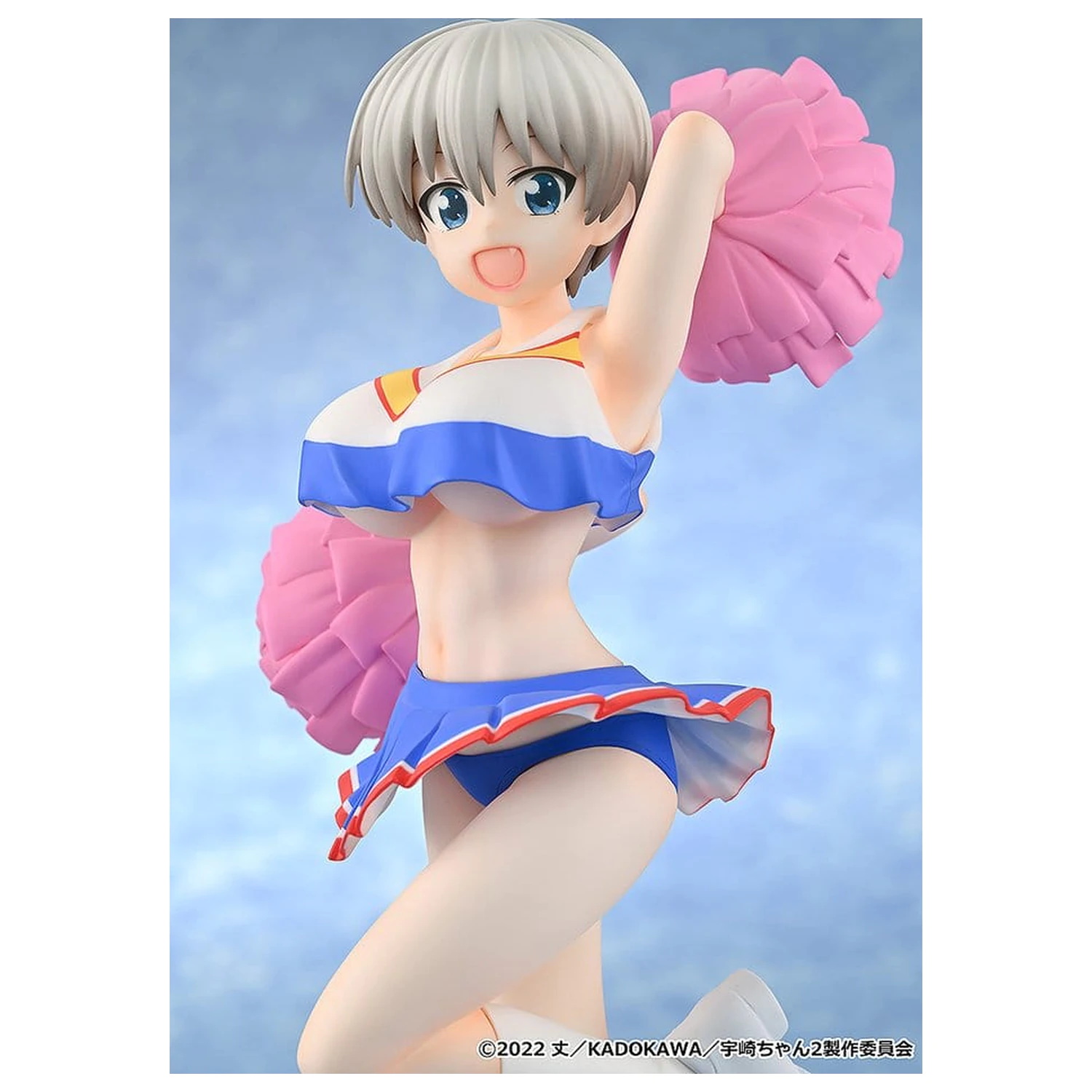 Uzaki-chan Wants to Hang Out! 2nd Season PVC Figur 1/7 Hana Uzaki: Cheerleader Ver. 23 cm Produktfoto