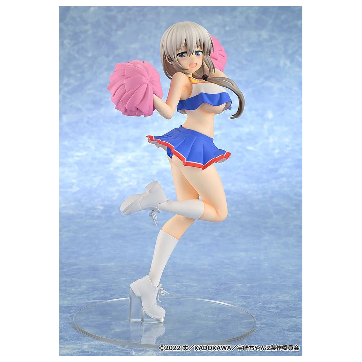 Uzaki-chan Wants to Hang Out! 2. Staffel PVC Figur 1/7 Tsuki Uzaki: Cheerleader Ver. 23 cm Produktfoto