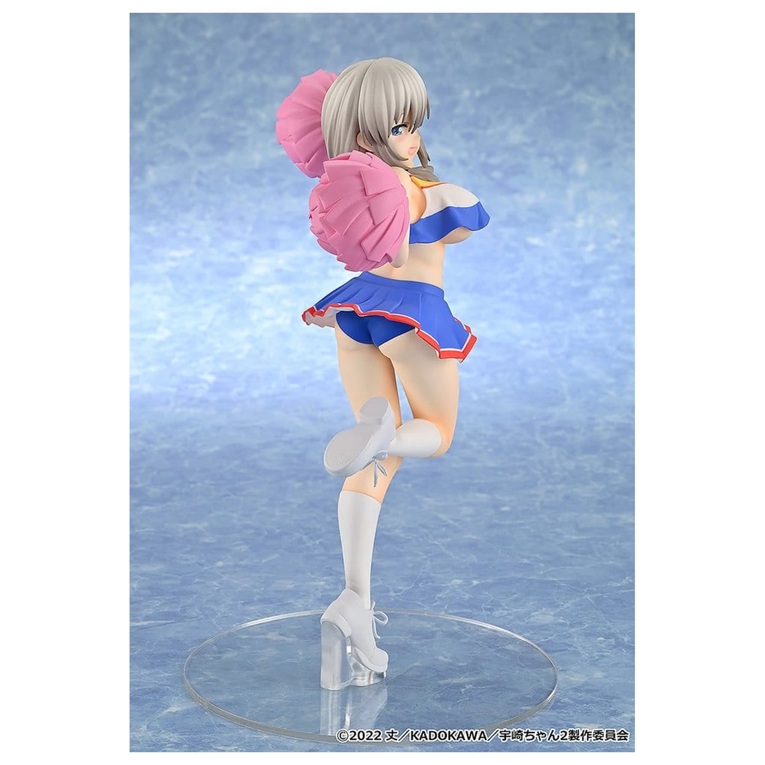 Uzaki-chan Wants to Hang Out! 2. Staffel PVC Figur 1/7 Tsuki Uzaki: Cheerleader Ver. 23 cm Produktfoto
