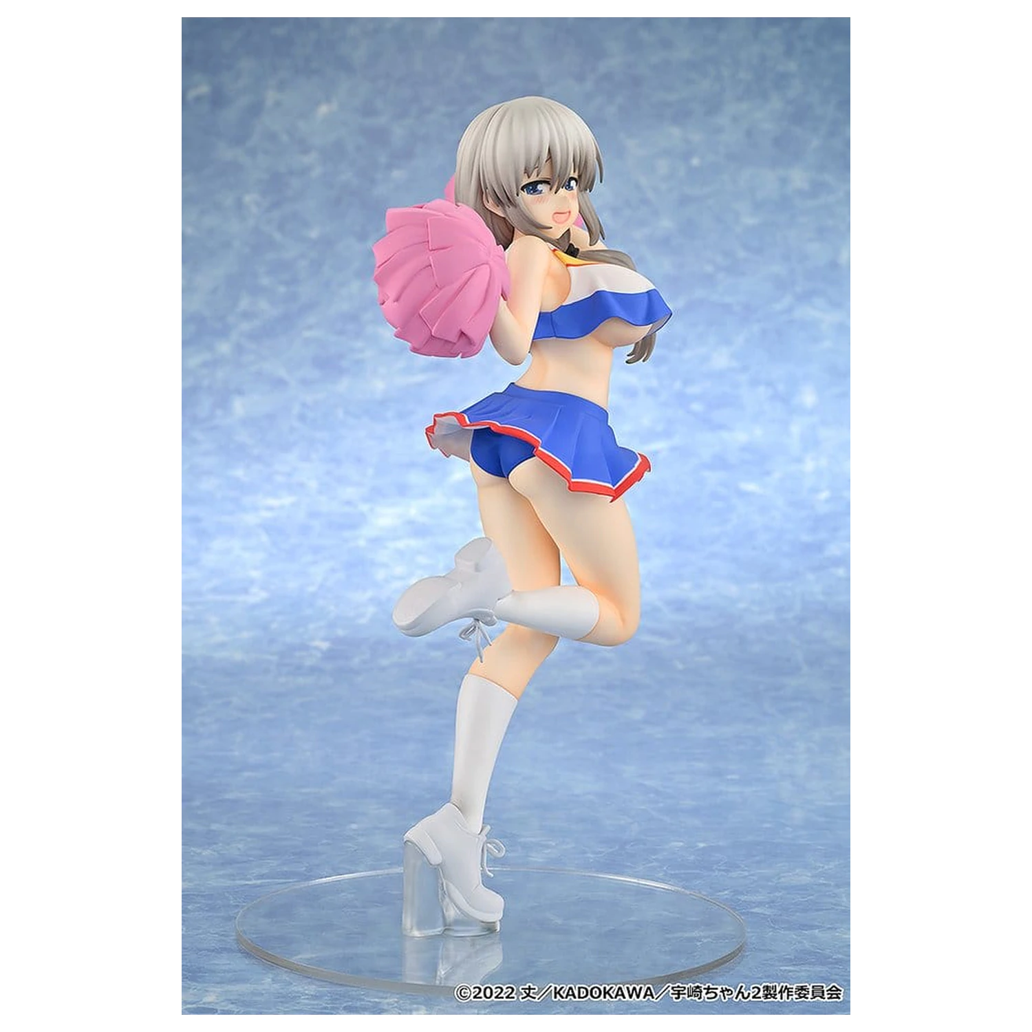 Uzaki-chan Wants to Hang Out! 2. Staffel PVC Figur 1/7 Tsuki Uzaki: Cheerleader Ver. 23 cm Produktfoto