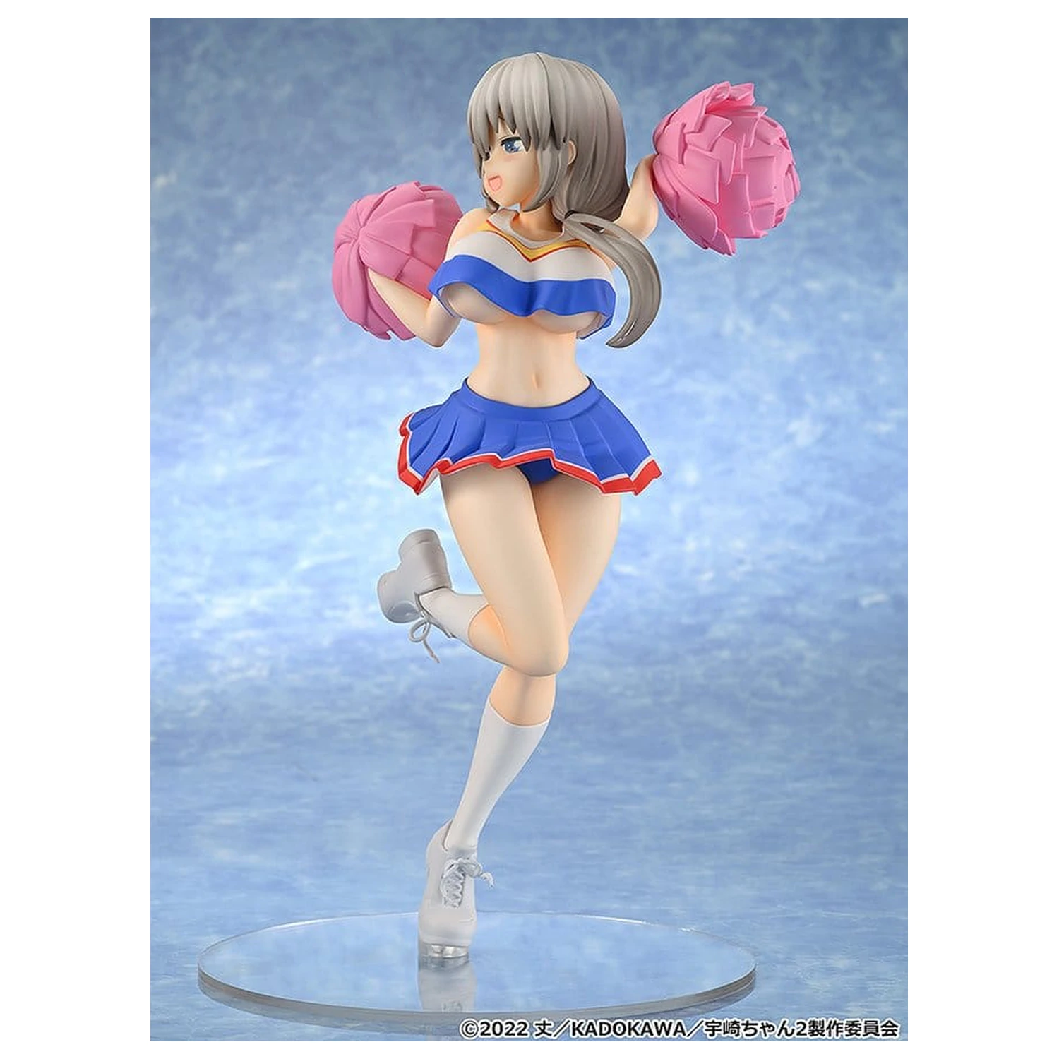 Uzaki-chan Wants to Hang Out! 2. Staffel PVC Figur 1/7 Tsuki Uzaki: Cheerleader Ver. 23 cm Produktfoto