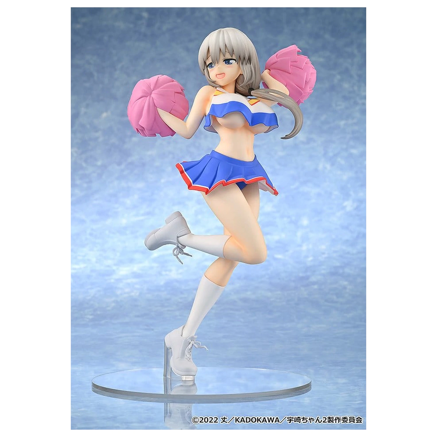 Uzaki-chan Wants to Hang Out! 2. Staffel PVC Figur 1/7 Tsuki Uzaki: Cheerleader Ver. 23 cm Produktfoto
