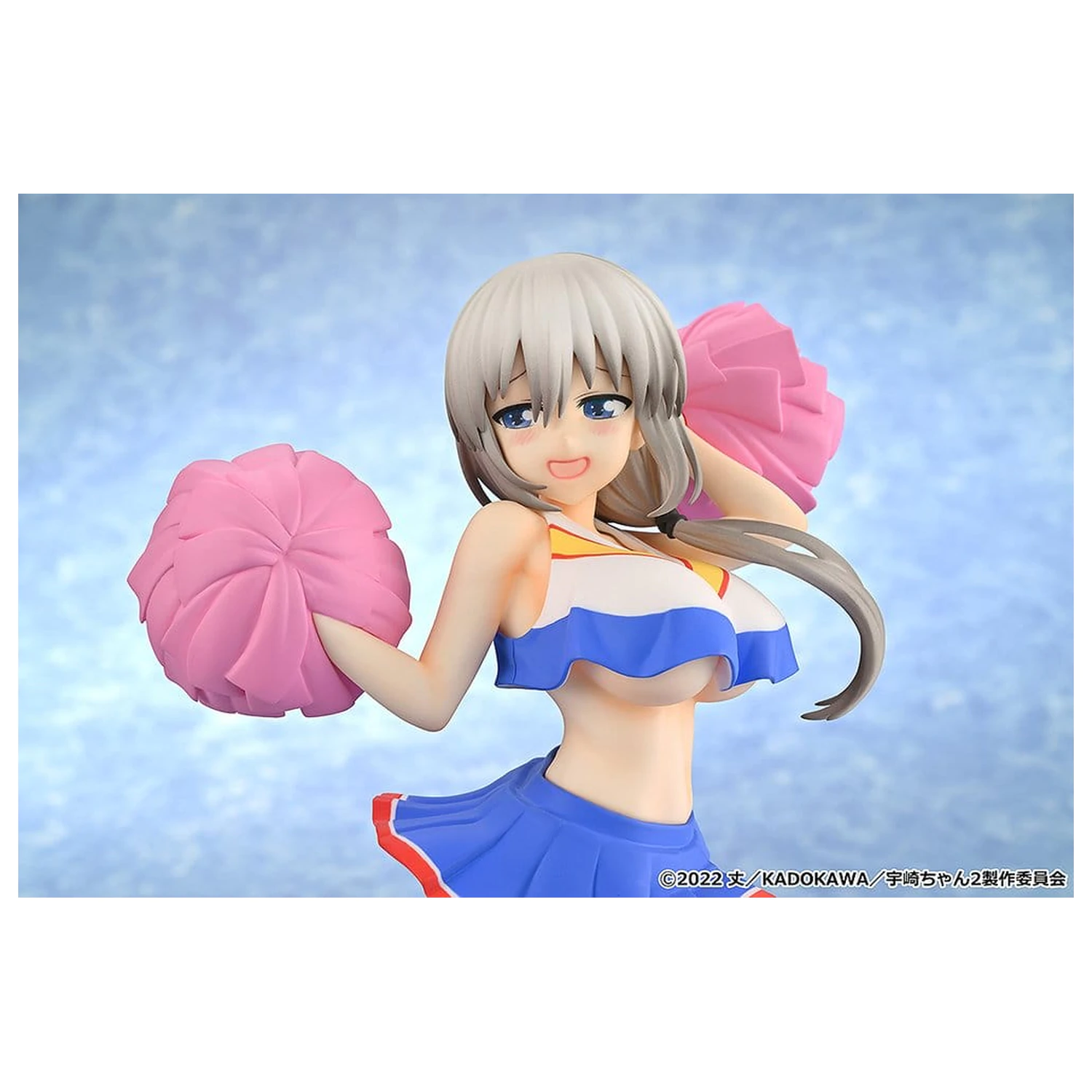 Uzaki-chan Wants to Hang Out! 2. Staffel PVC Figur 1/7 Tsuki Uzaki: Cheerleader Ver. 23 cm Produktfoto