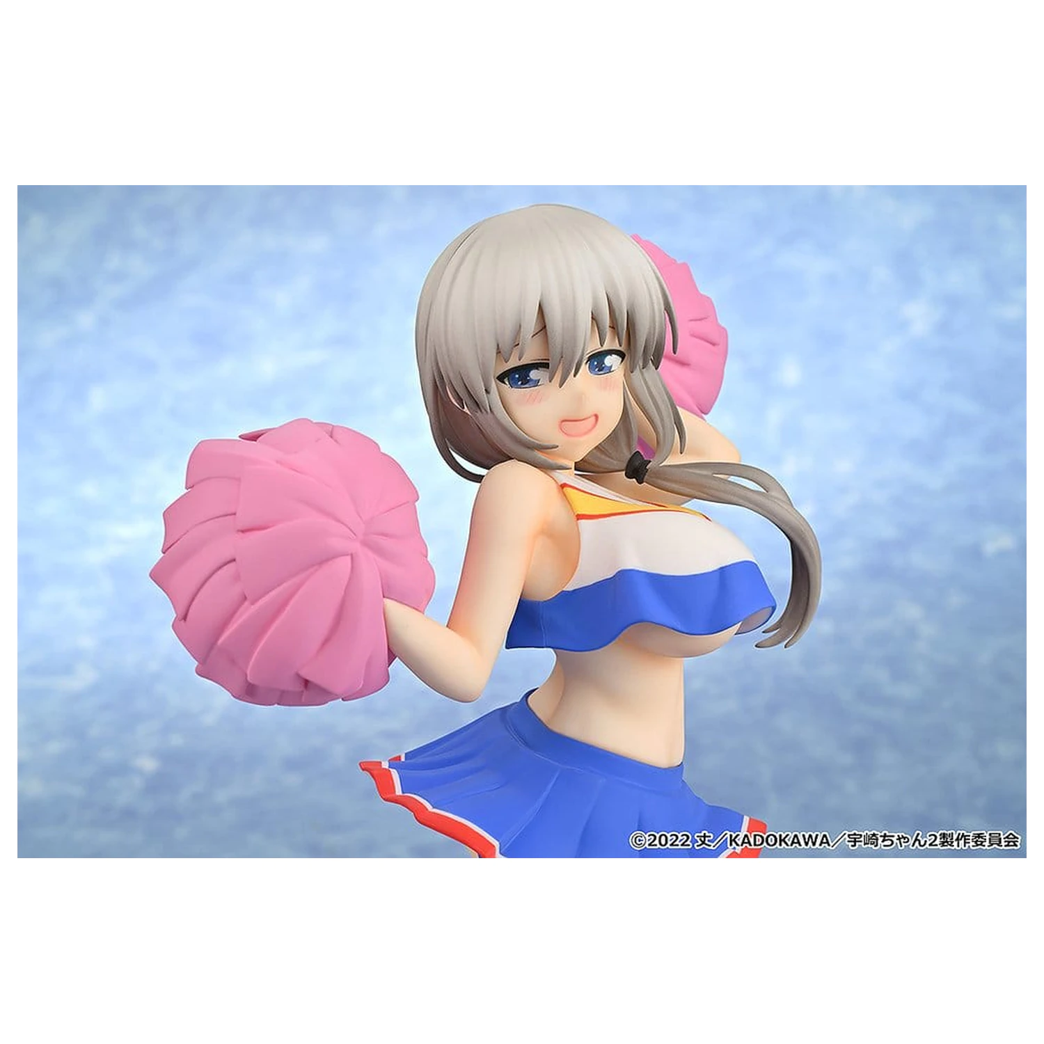 Uzaki-chan Wants to Hang Out! 2. Staffel PVC Figur 1/7 Tsuki Uzaki: Cheerleader Ver. 23 cm Produktfoto