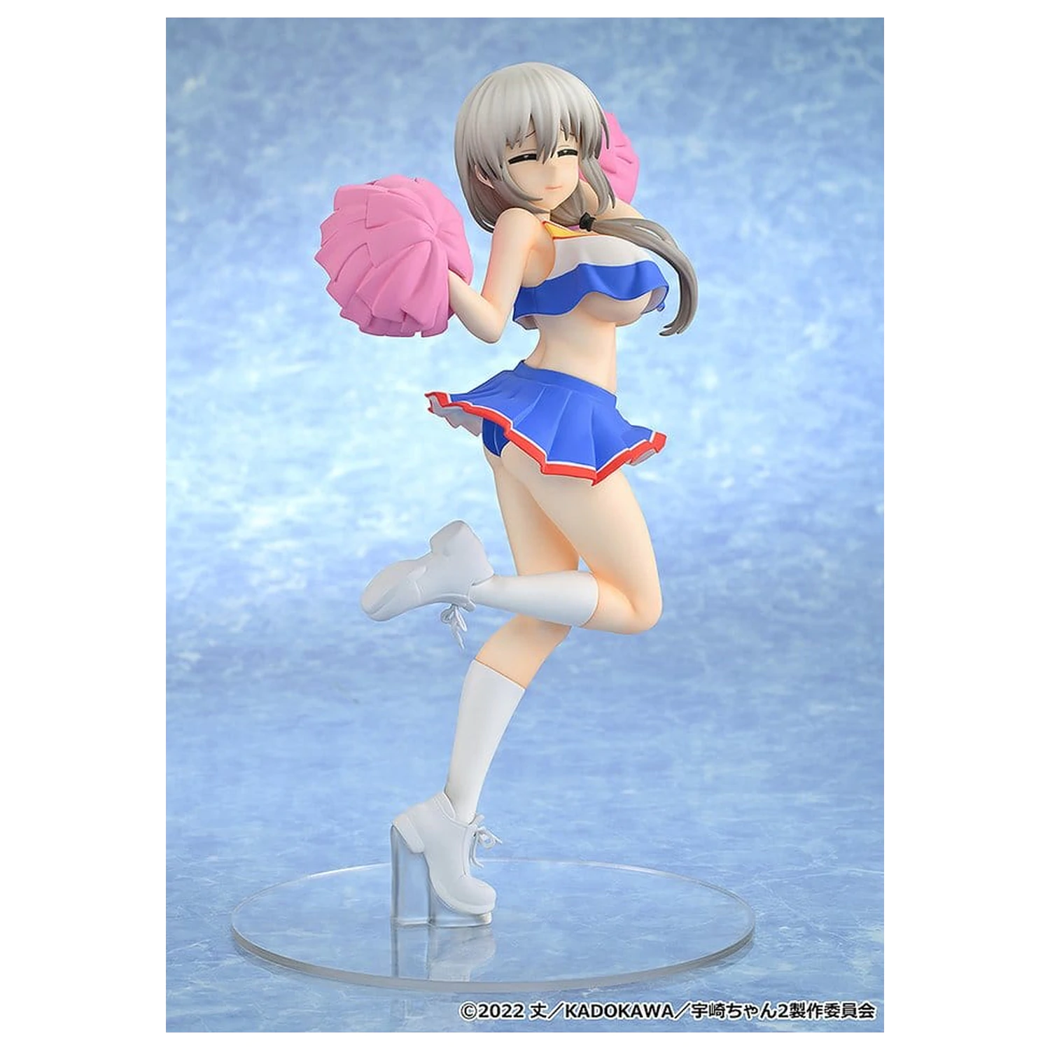Uzaki-chan Wants to Hang Out! 2. Staffel PVC Figur 1/7 Tsuki Uzaki: Cheerleader Ver. 23 cm Produktfoto