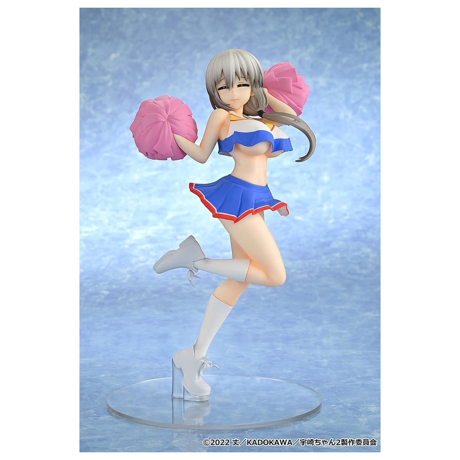 Uzaki-chan Wants to Hang Out! 2. Staffel PVC Figur 1/7 Tsuki Uzaki: Cheerleader Ver. 23 cm Produktfoto