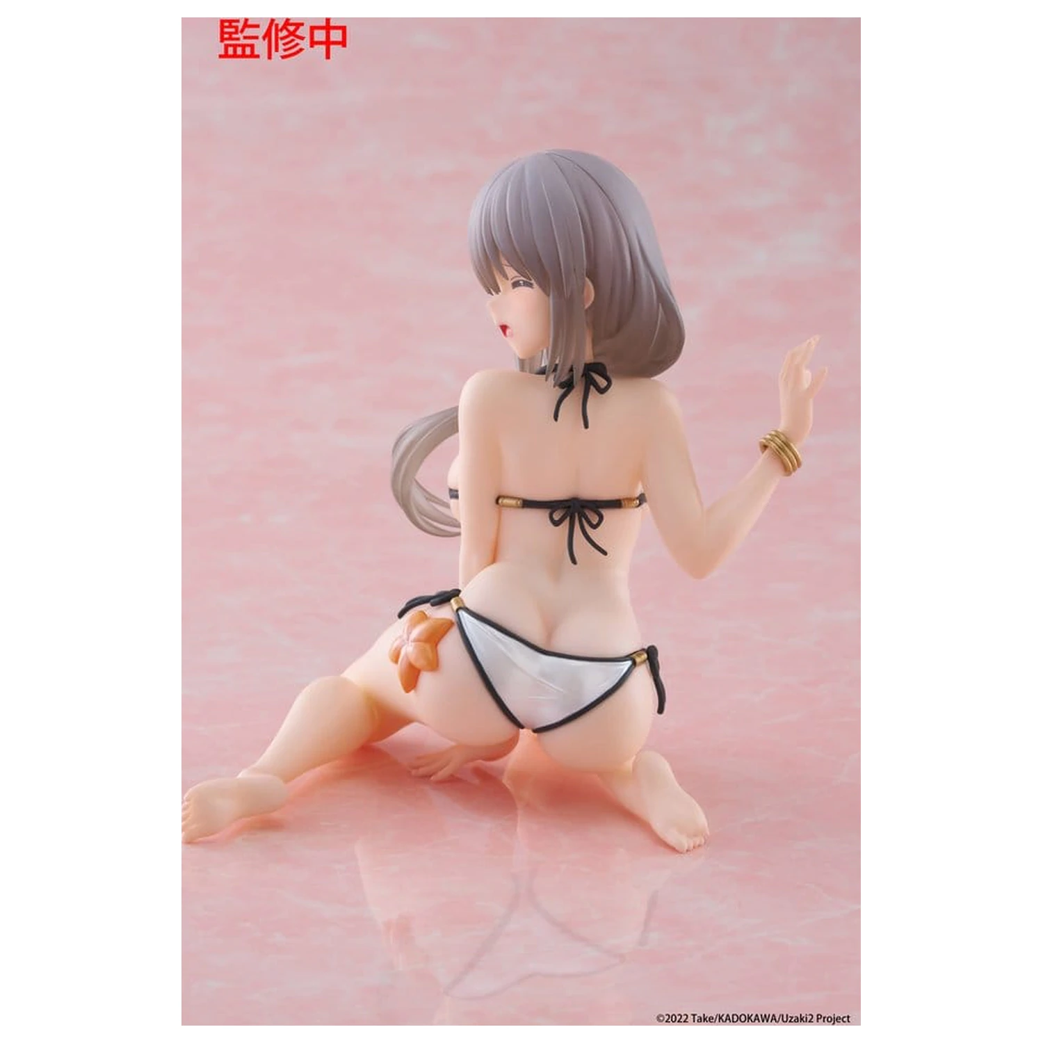 Uzaki-chan Wants to Hang Out! PVC Statue Desktop süße Figur Tsuki Uzaki (Swimwear Ver.) 13 cm Produktfoto