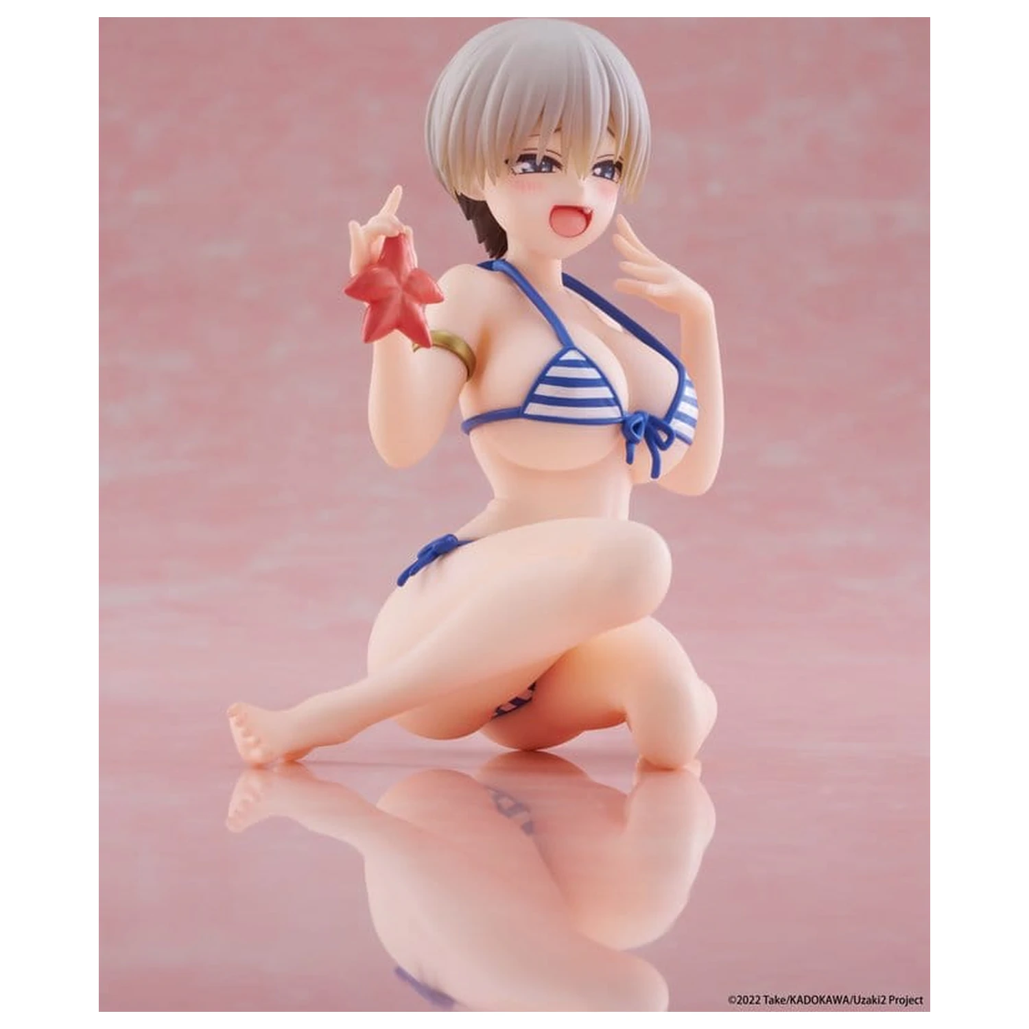 Uzaki-chan Wants to Hang Out! Desktop Cute PVC Figur Hana Uzaki (Swim wear Ver.) 13 cm Produktfoto