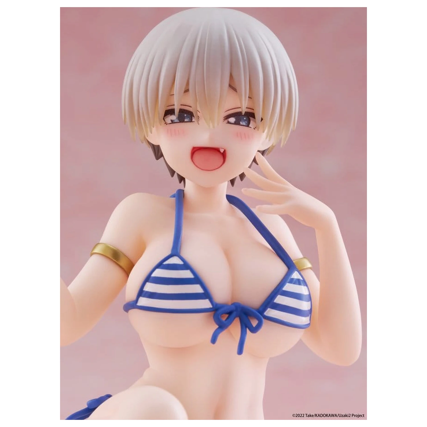 Uzaki-chan Wants to Hang Out! Desktop Cute PVC Figur Hana Uzaki (Swim wear Ver.) 13 cm Produktfoto