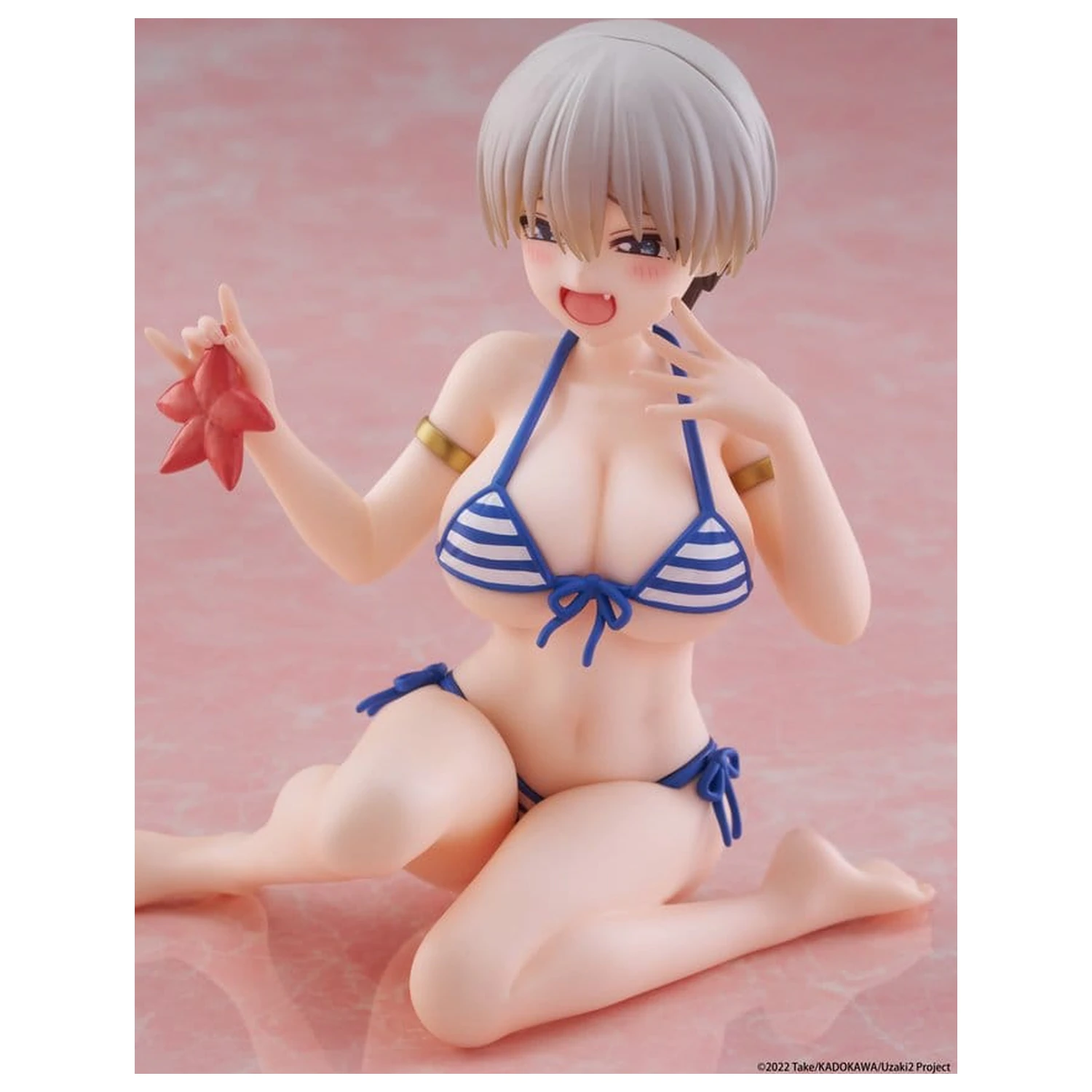 Uzaki-chan Wants to Hang Out! Desktop Cute PVC Figur Hana Uzaki (Swim wear Ver.) 13 cm Produktfoto