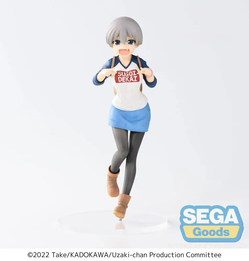 Uzaki-chan Wants to Hang Out! Season 2 SPM PVC Statue Hana Uzaki Laughing Ver. 25 cm Produktfoto