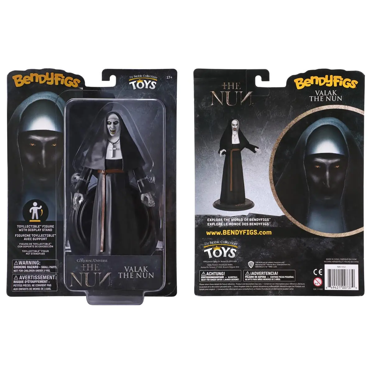 The Nun Bendyfigs Biegefigur Valak the Nun 19 cm termékfotó