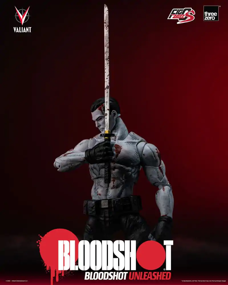 Valiant Comics FigZero S Actionfigur 1/12 Bloodshot Unleashed 15 cm termékfotó