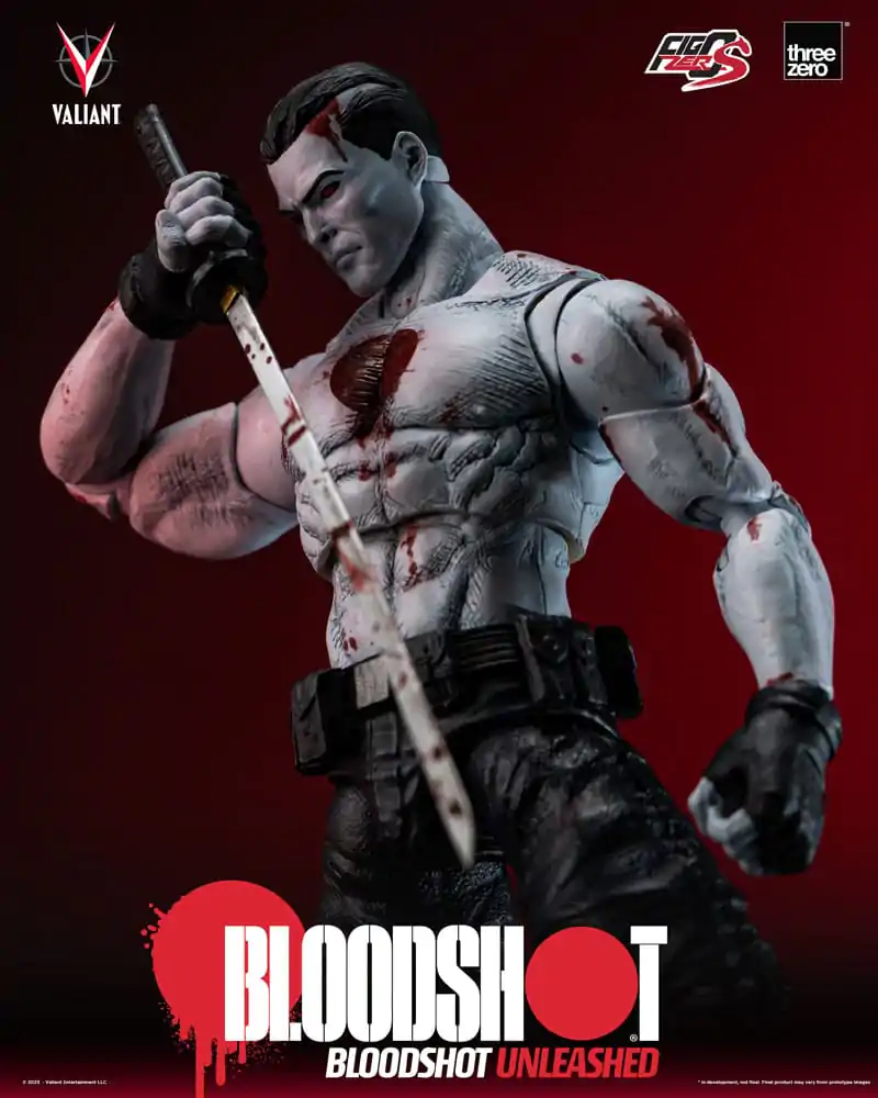 Valiant Comics FigZero S Actionfigur 1/12 Bloodshot Unleashed 15 cm termékfotó