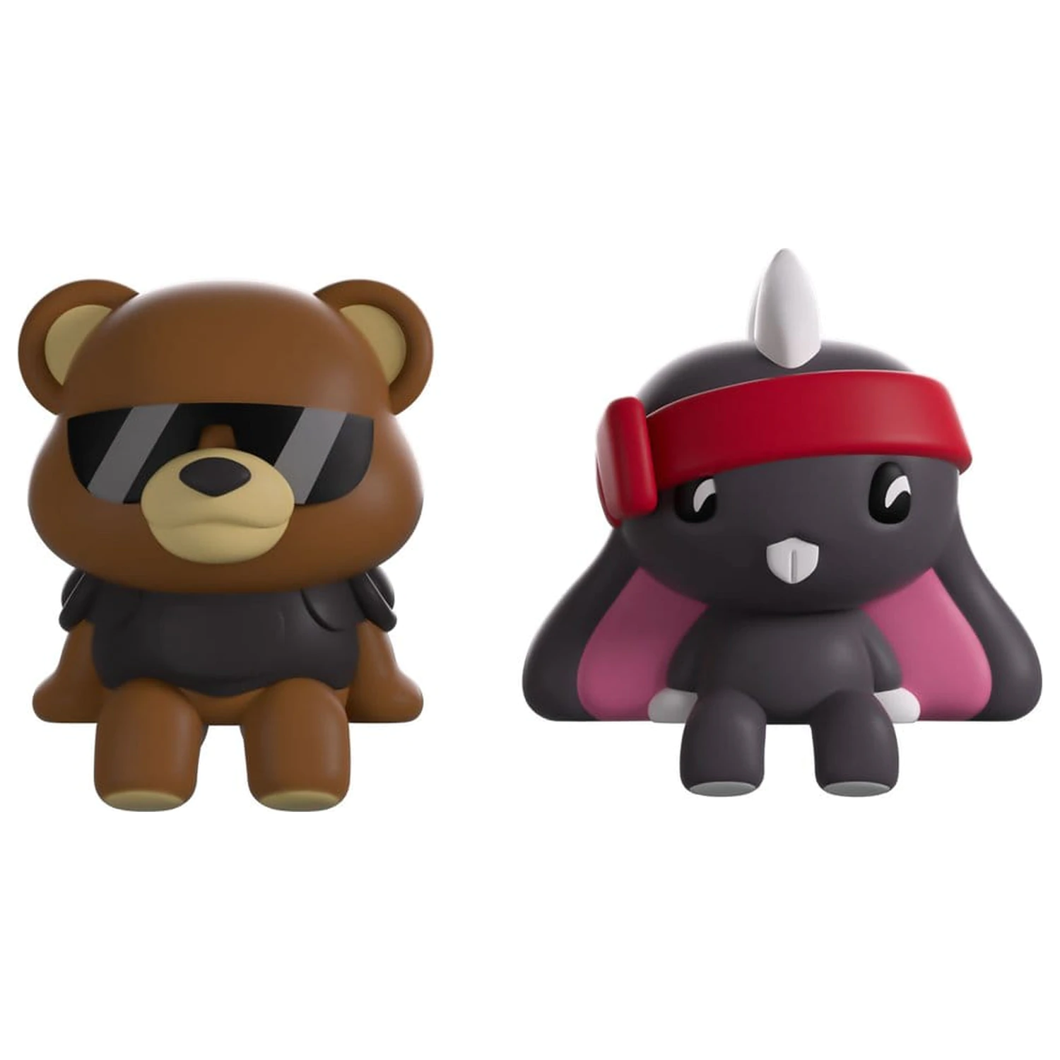 Valorant Vinyl Figuren TactiBear & TactiBunny 6 cm Produktfoto