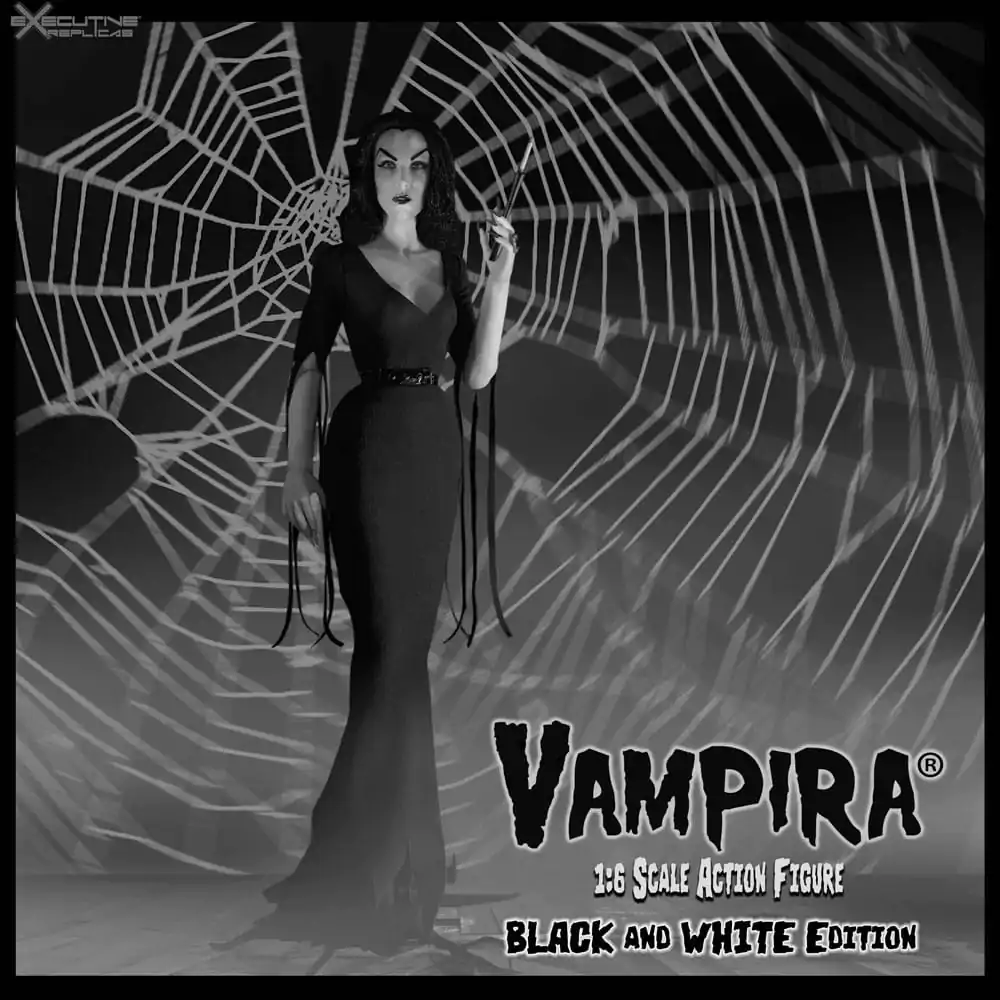 Vampira Actionfigur 1/6 Vampira Regular Monochrome Ver. 30 cm Produktfoto