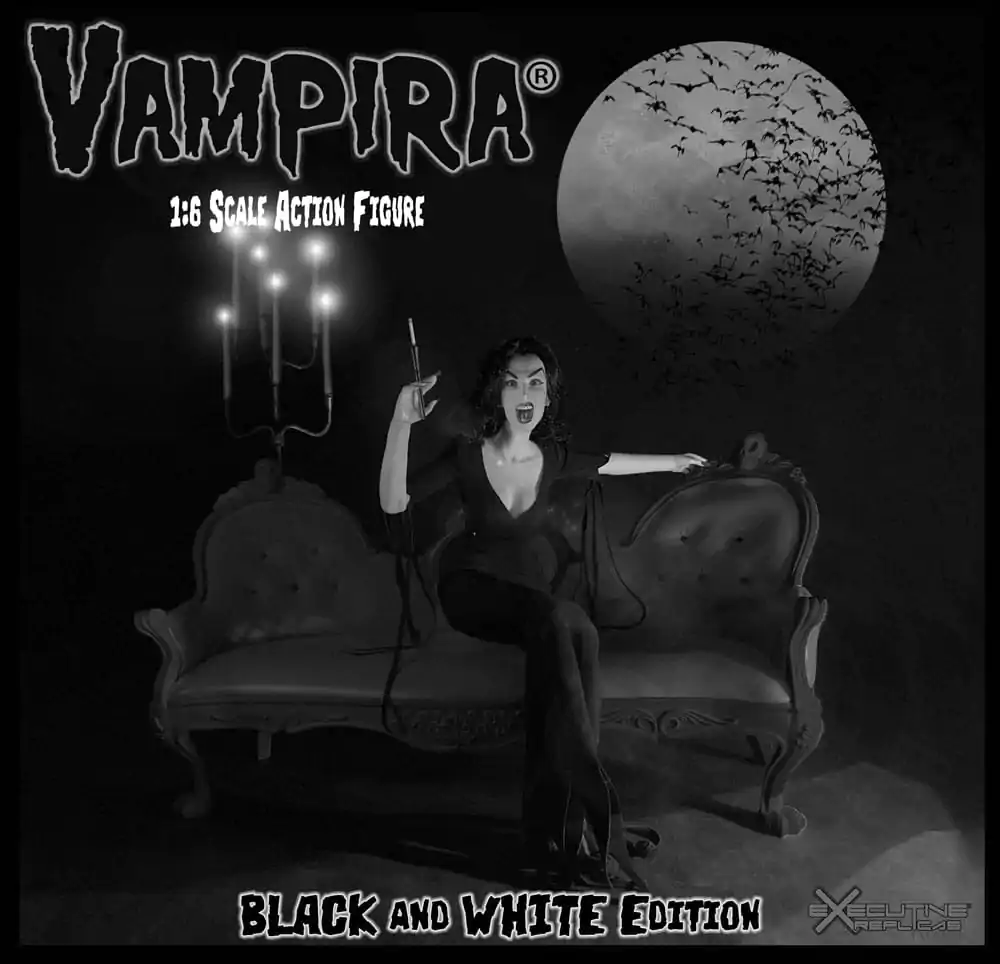 Vampira Actionfigur 1/6 Vampira Regular Monochrome Ver. 30 cm Produktfoto