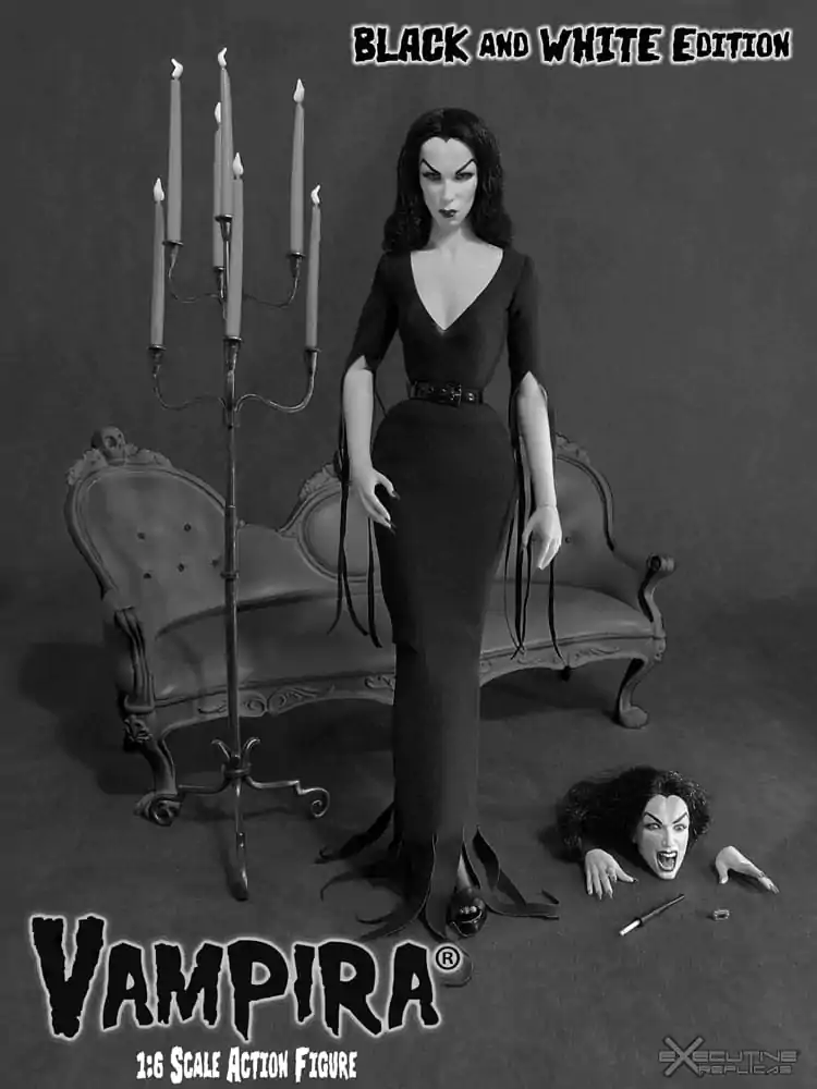 Vampira Actionfigur 1/6 Vampira Regular Monochrome Ver. 30 cm Produktfoto