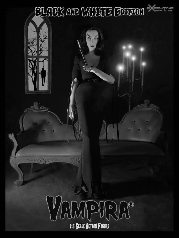 Vampira Actionfigur 1/6 Vampira Regular Monochrome Ver. 30 cm Produktfoto