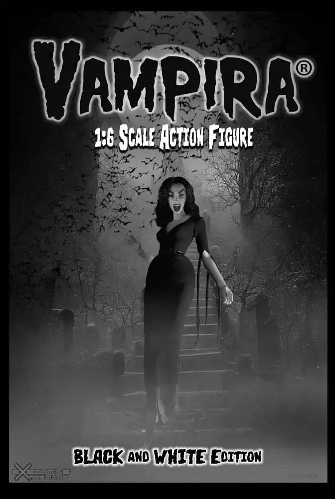 Vampira Actionfigur 1/6 Vampira Regular Monochrome Ver. 30 cm Produktfoto