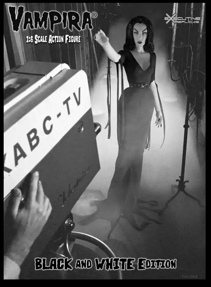 Vampira Actionfigur 1/6 Vampira Regular Monochrome Ver. 30 cm Produktfoto