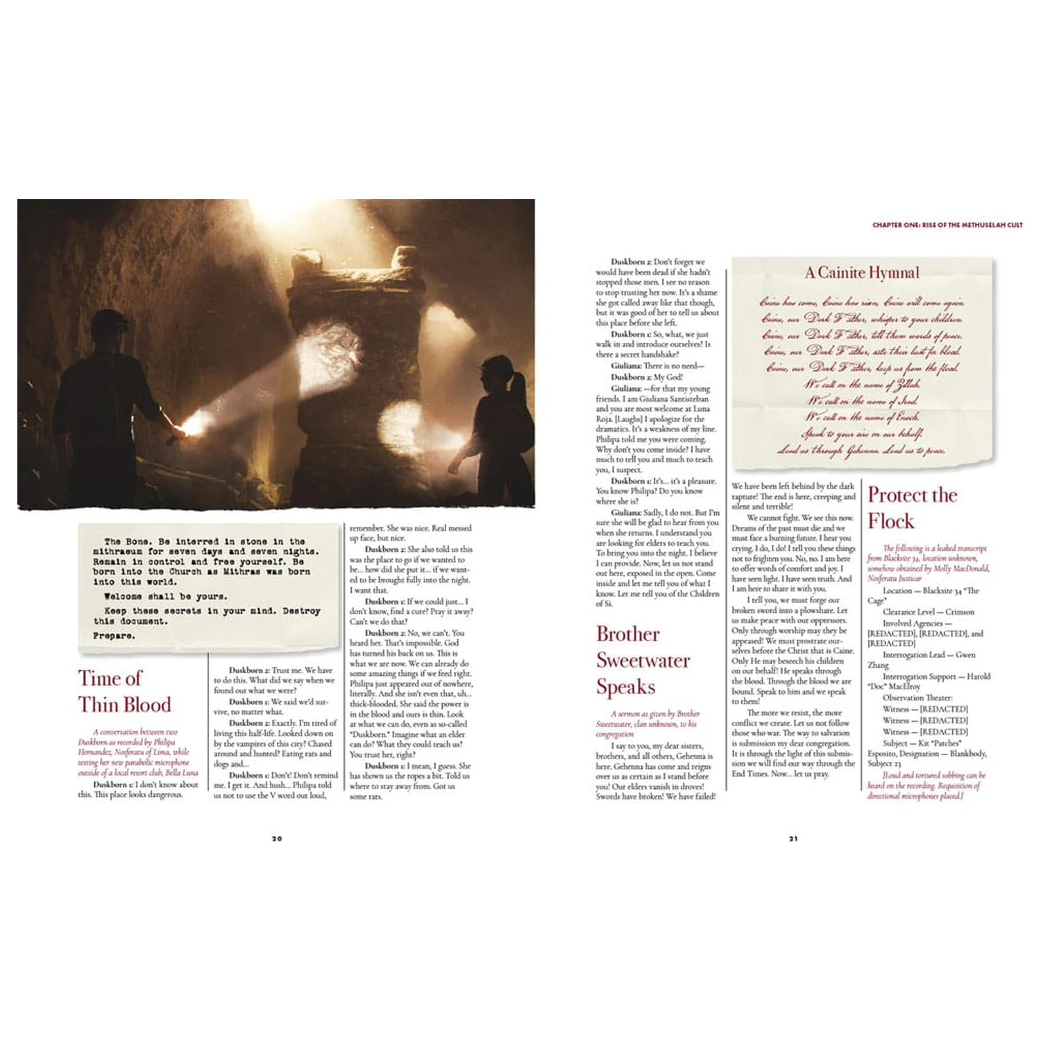 Vampire: The Masquerade 5th Edition Rollenspielbuch Cults of the Blood Gods Quellenbuch *Englische Version* Produktfoto