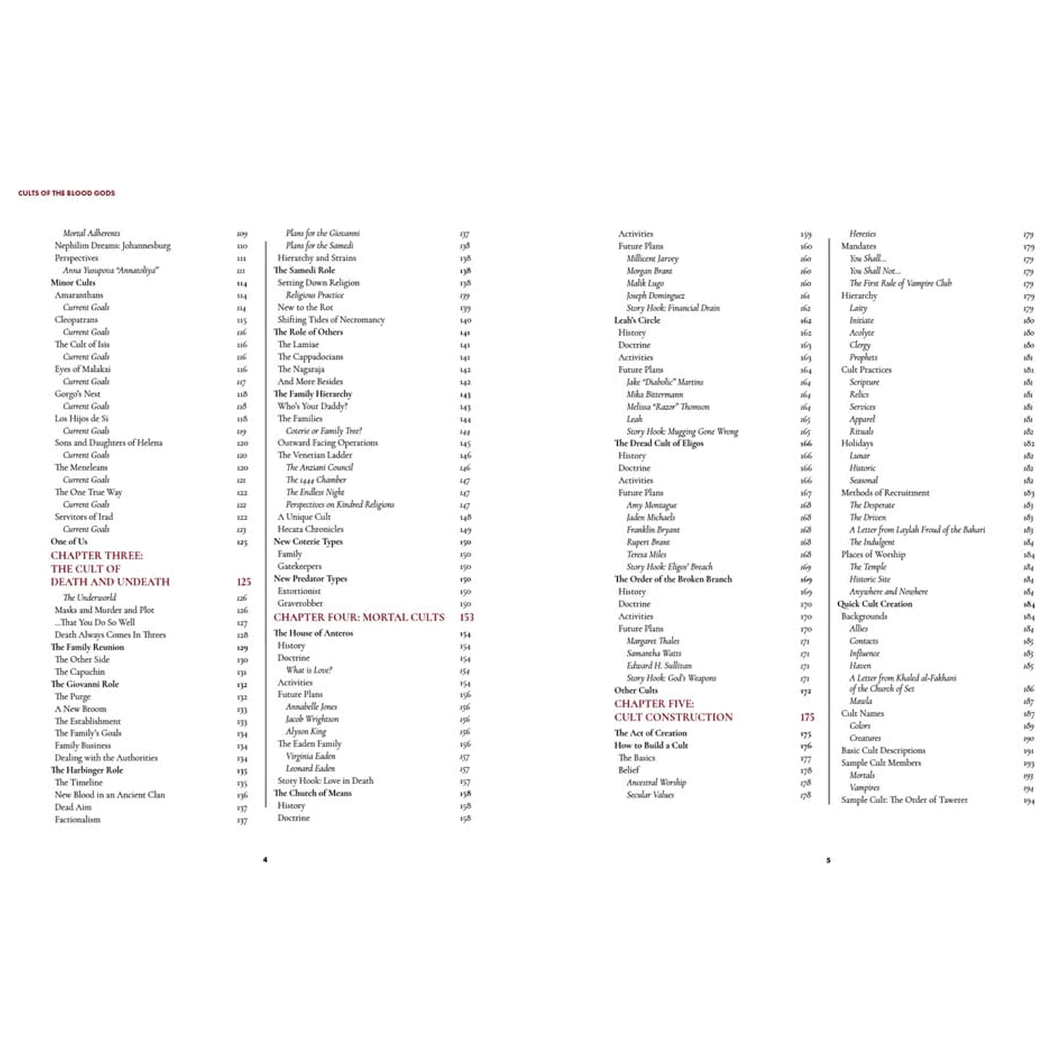 Vampire: The Masquerade 5th Edition Rollenspielbuch Cults of the Blood Gods Quellenbuch *Englische Version* Produktfoto