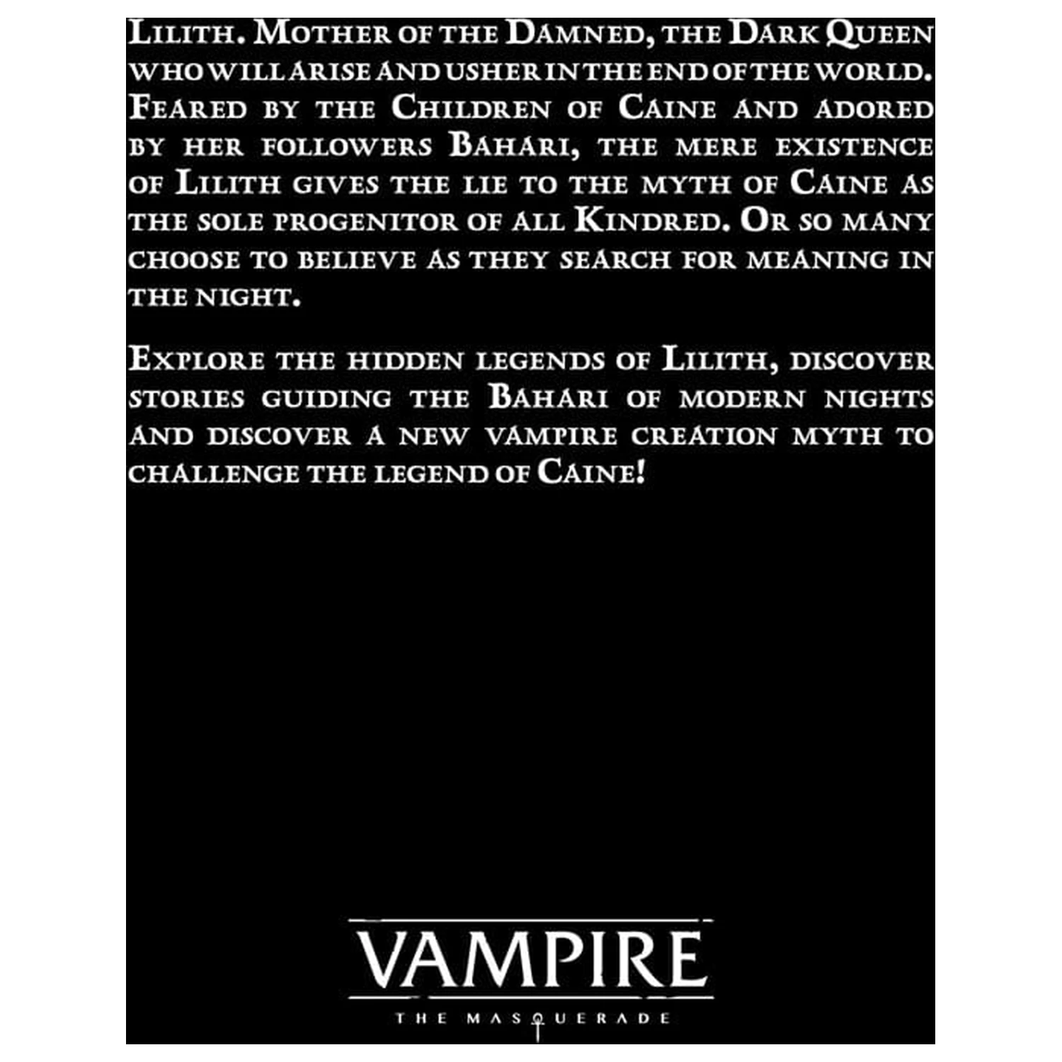 Vampire: The Masquerade 5th Edition Rollenspiel Buch Revelations of the Dark Mother Zubehör *Englische Version* Produktfoto