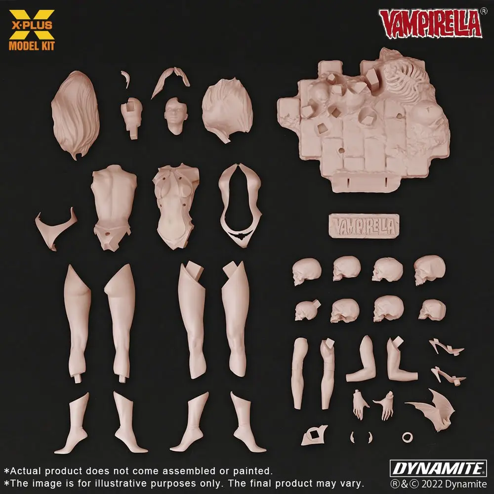 Vampirella Plastic Model Kit 1/8 Vampirella 2.0 Jose Gonzales Edition 23 cm Produktfoto
