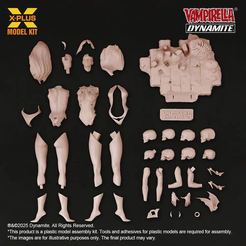 Vampirella Plastik-Modellbausatz 1/8 Vampirella 3.0 Jose Gonzales Edition 23 cm Produktfoto