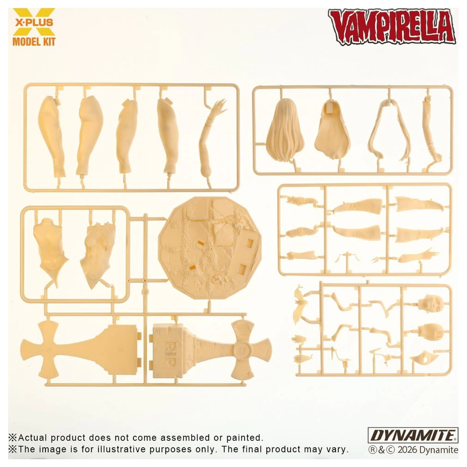 Vampirella Plastikmodellbau-Set 1/8 Vampirella 22 cm (Reproduktion) Produktfoto