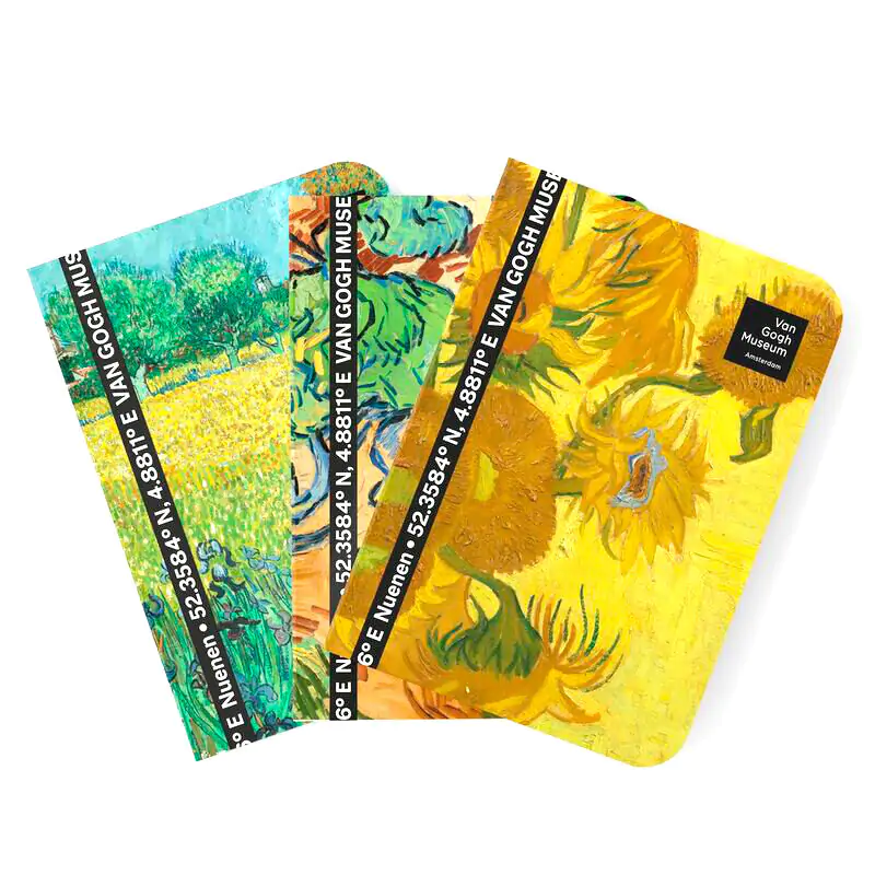 Van Gogh Museum 3-er Pack A5 Notizbuch Produktfoto