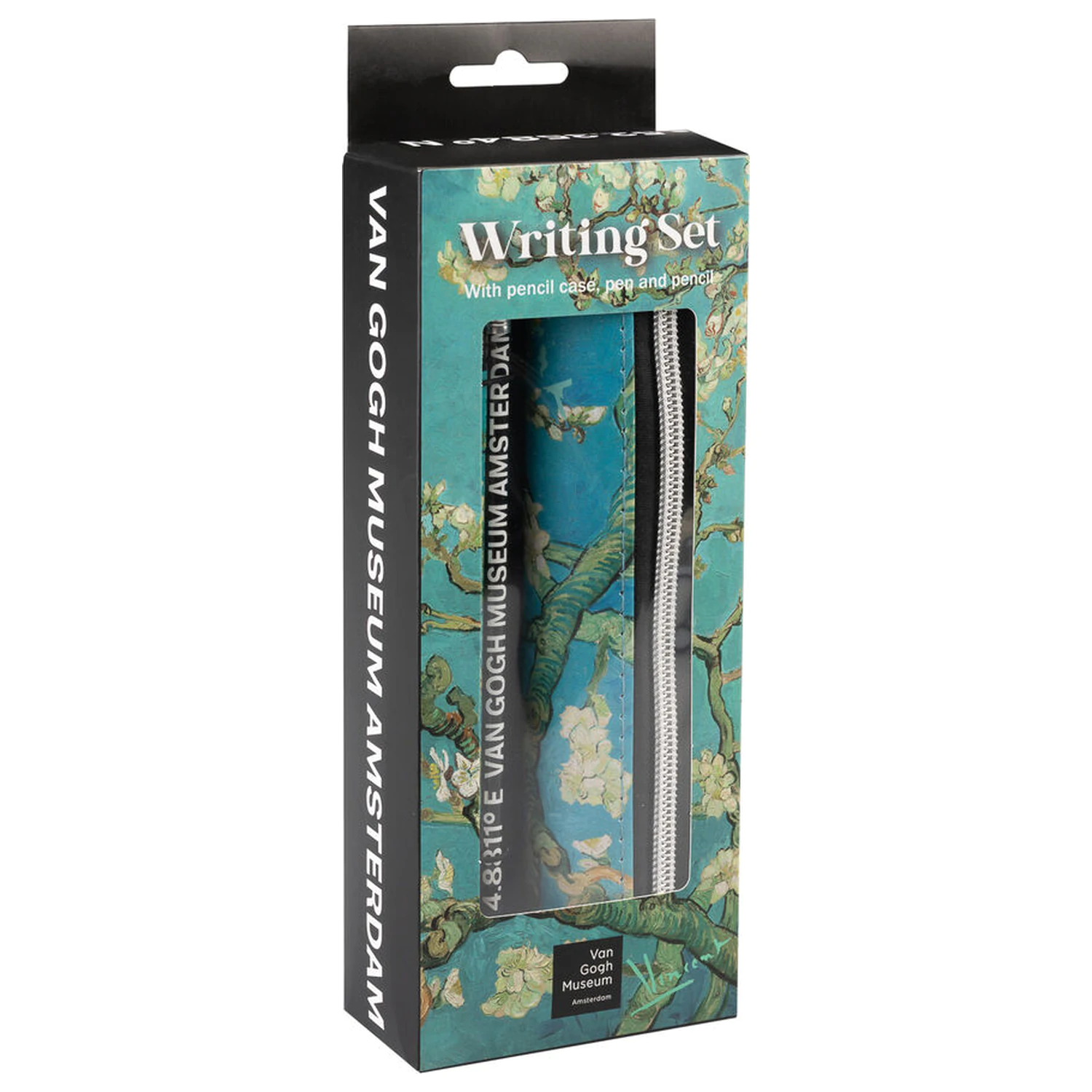 Van Gogh Museum Set Federmäppchen, Kugelschreiber und Bleistift Produktfoto