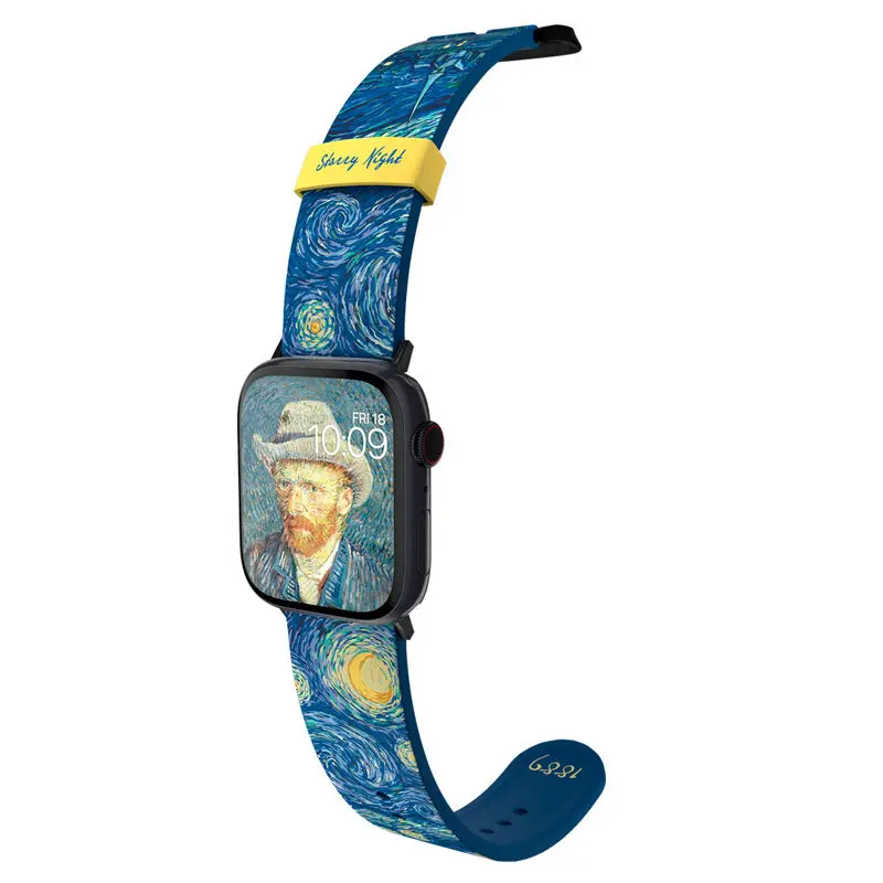 Vincent van Gogh 3D Smartwatch-Armband Starry Night Produktfoto