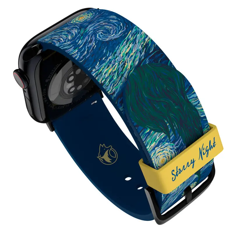 Vincent van Gogh 3D Smartwatch-Armband Starry Night Produktfoto