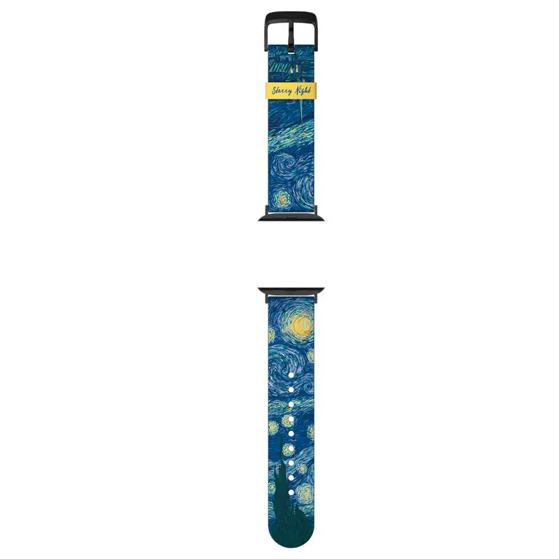 Vincent van Gogh 3D Smartwatch-Armband Starry Night Produktfoto