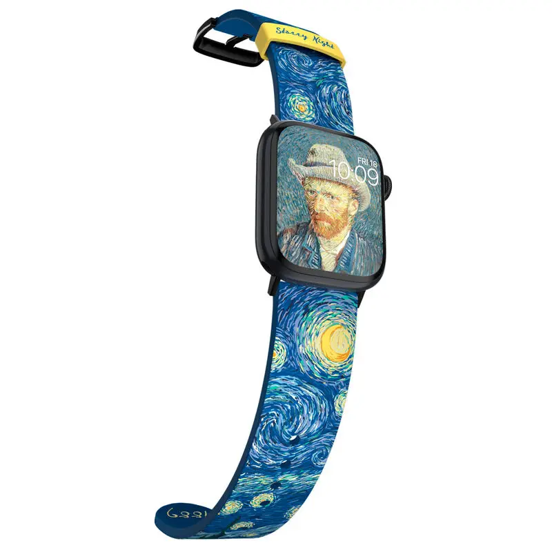 Vincent van Gogh 3D Smartwatch-Armband Starry Night Produktfoto