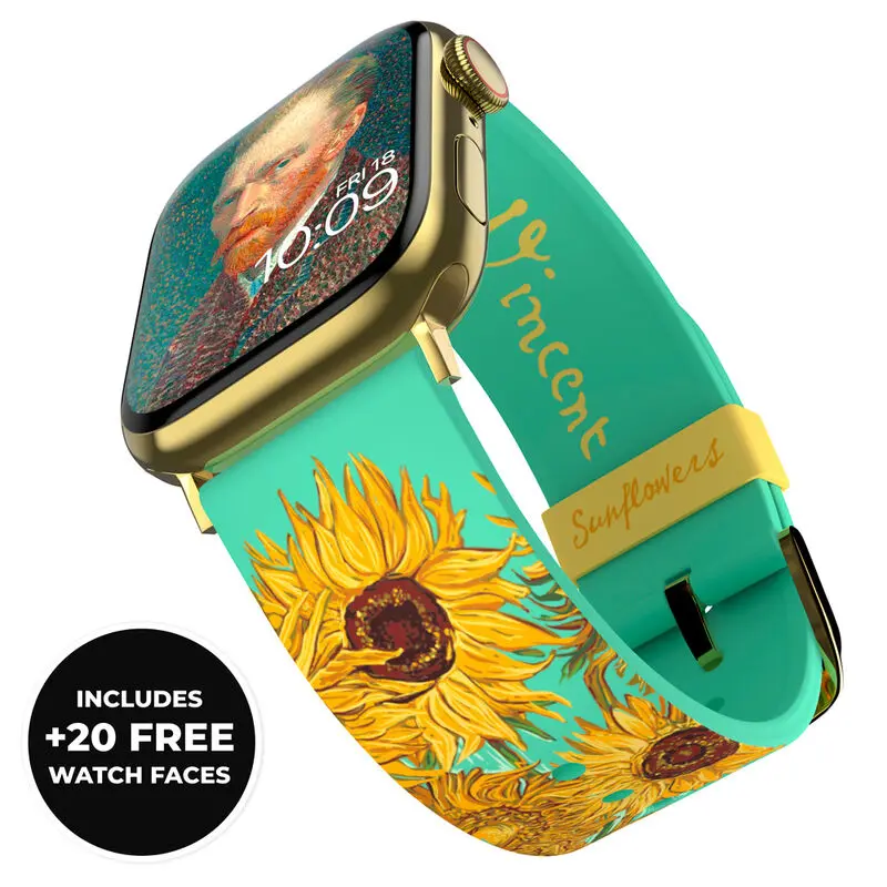 Vincent van Gogh Smartwatch-Armband Sunflowers Produktfoto