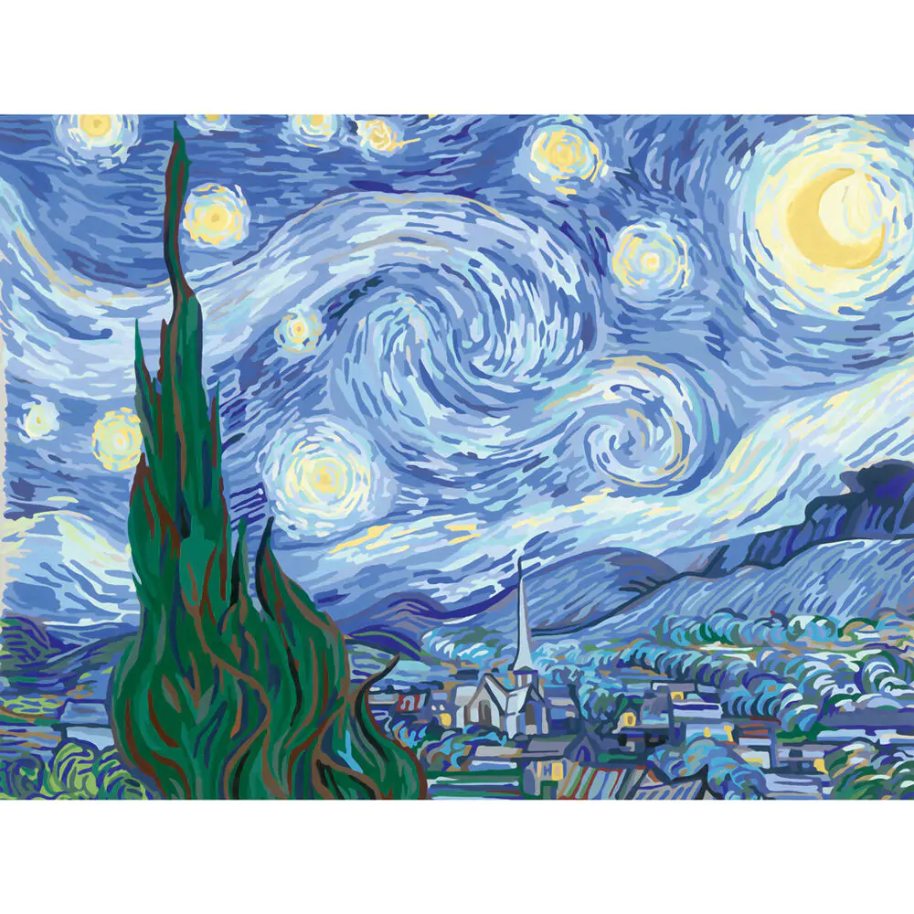 Van Gogh The Starry Night CreArt painting kit Produktfoto