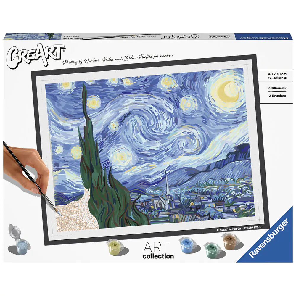 Van Gogh The Starry Night CreArt painting kit Produktfoto