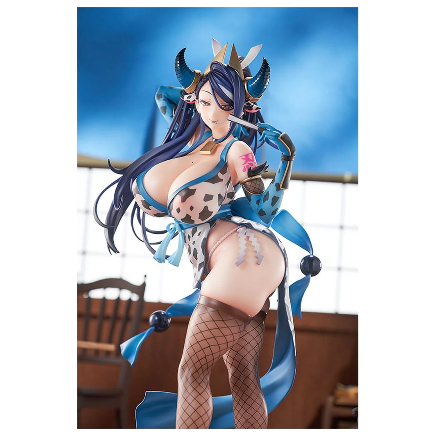 Vanistine Fantasy Statue 1/6 Aurora Kunoichi Outfit Ver. Tapisserie Set Edition 30 cm Produktfoto