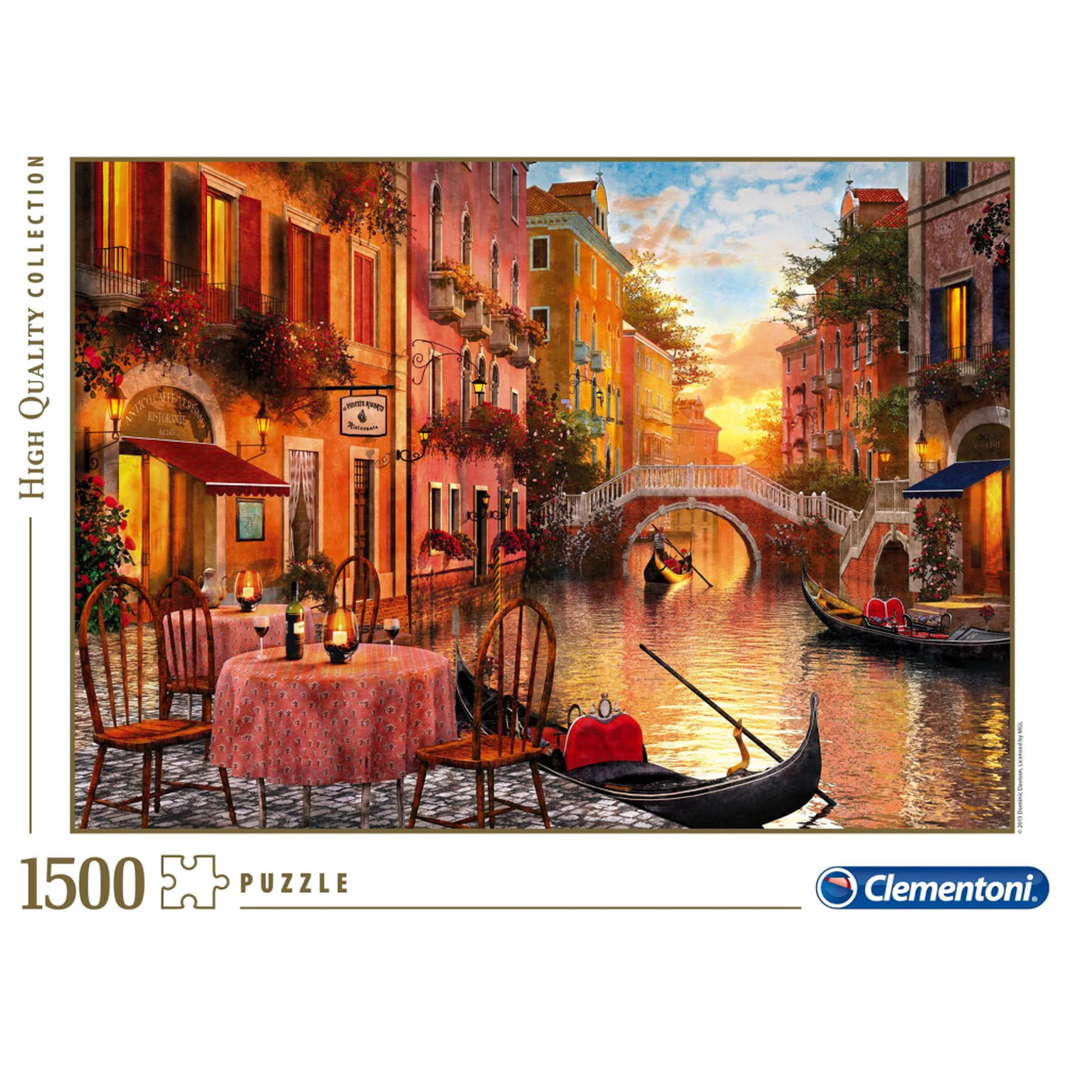 Venice Canal 1500-Teile-Puzzle Produktfoto