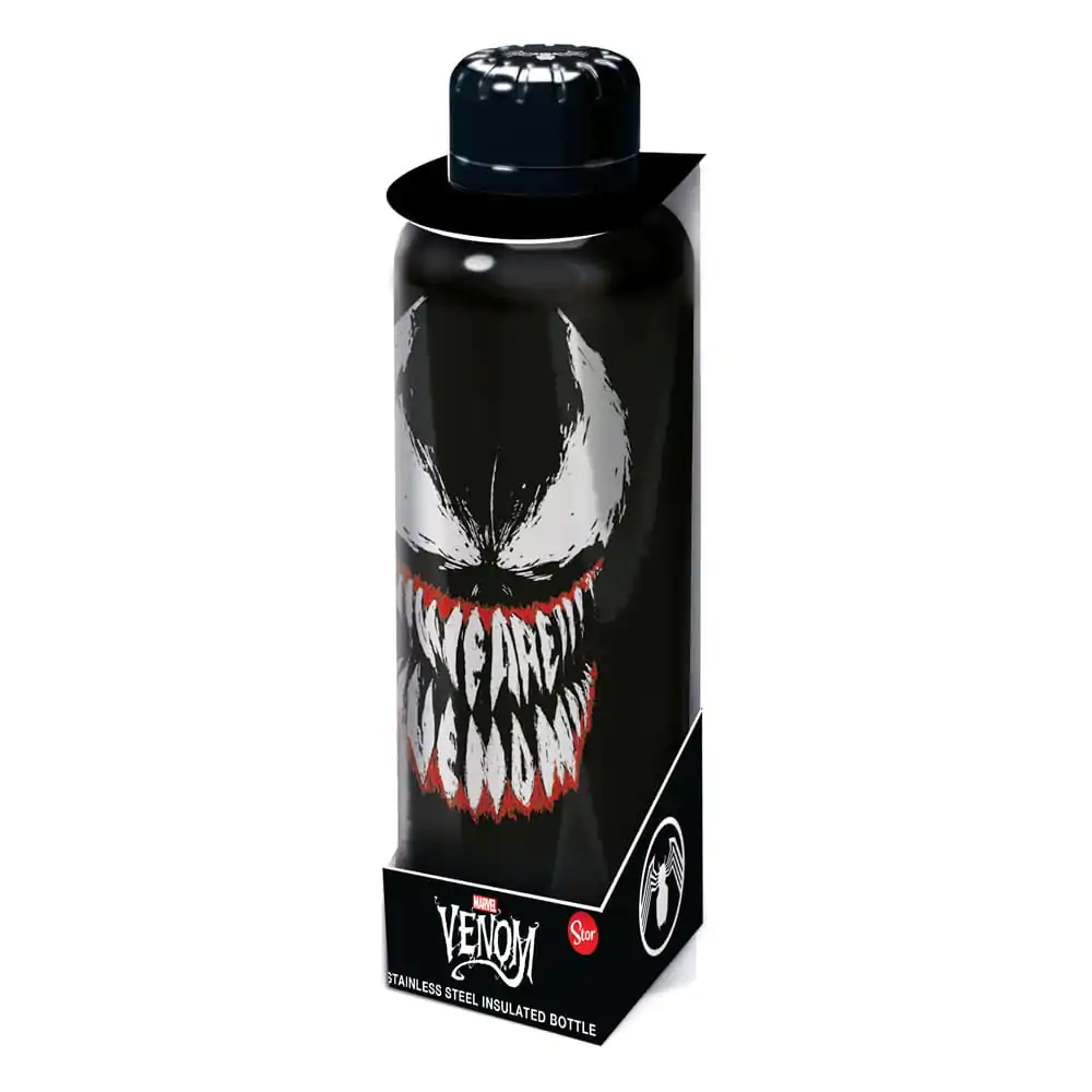 Venom Edelstahl-Trinkflasche Face Produktfoto