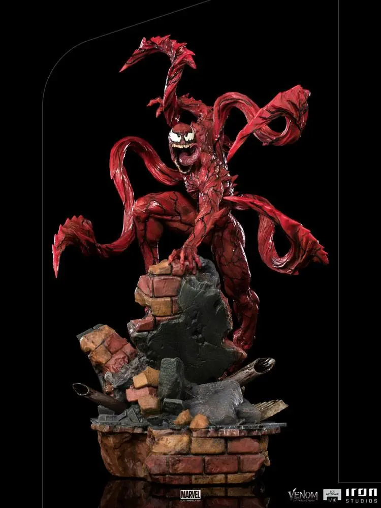 Venom: Let There Be Carnage BDS Art Scale Statue 1/10 Carnage 30 cm Produktfoto