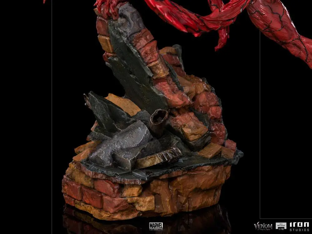 Venom: Let There Be Carnage BDS Art Scale Statue 1/10 Carnage 30 cm Produktfoto