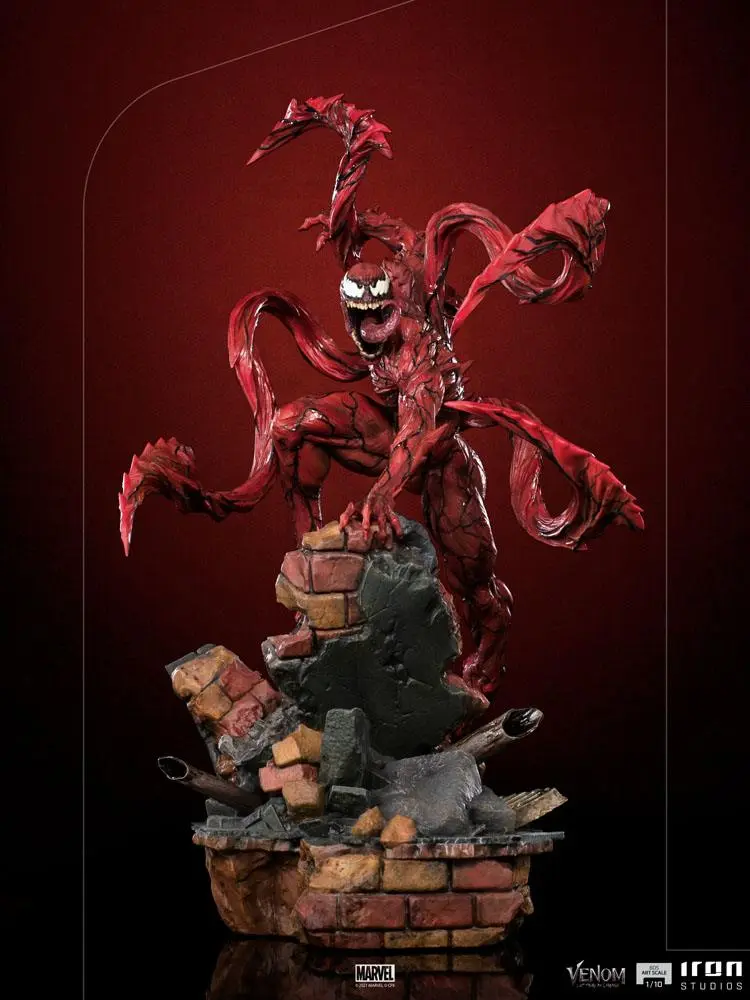 Venom: Let There Be Carnage BDS Art Scale Statue 1/10 Carnage 30 cm Produktfoto