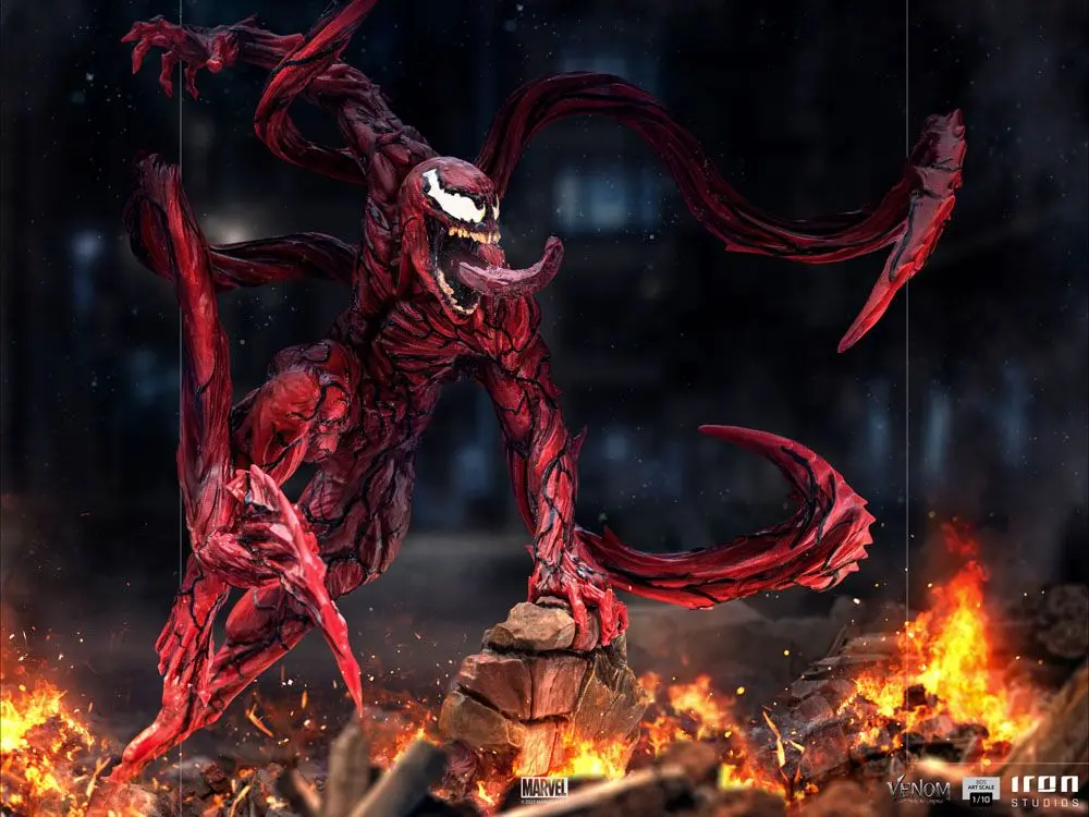 Venom: Let There Be Carnage BDS Art Scale Statue 1/10 Carnage 30 cm Produktfoto