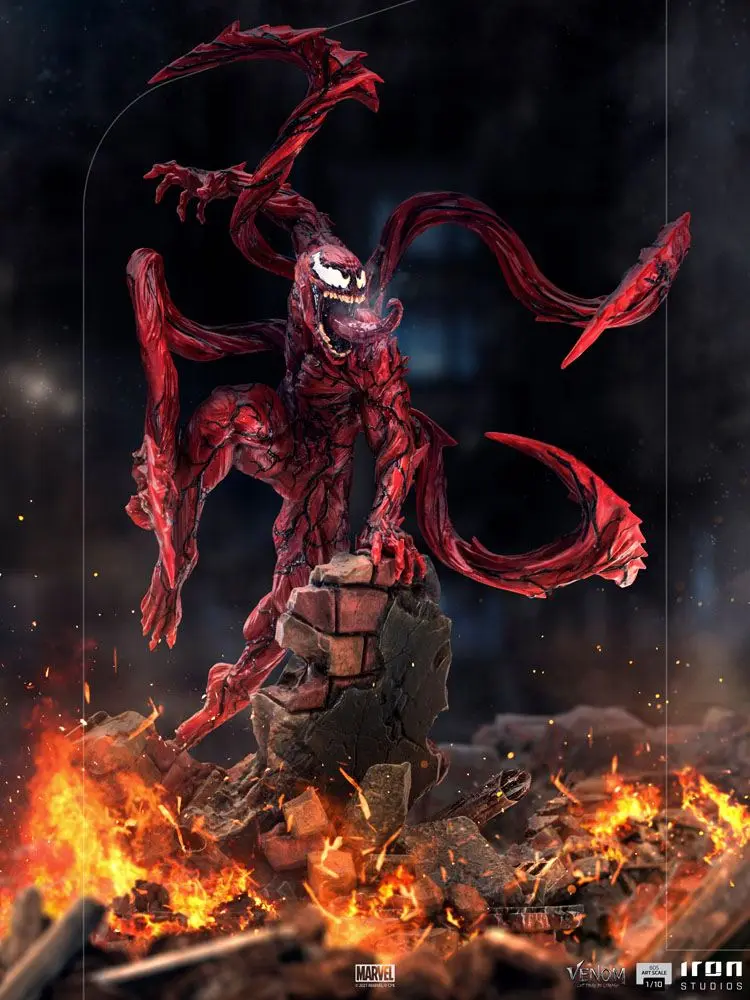 Venom: Let There Be Carnage BDS Art Scale Statue 1/10 Carnage 30 cm Produktfoto
