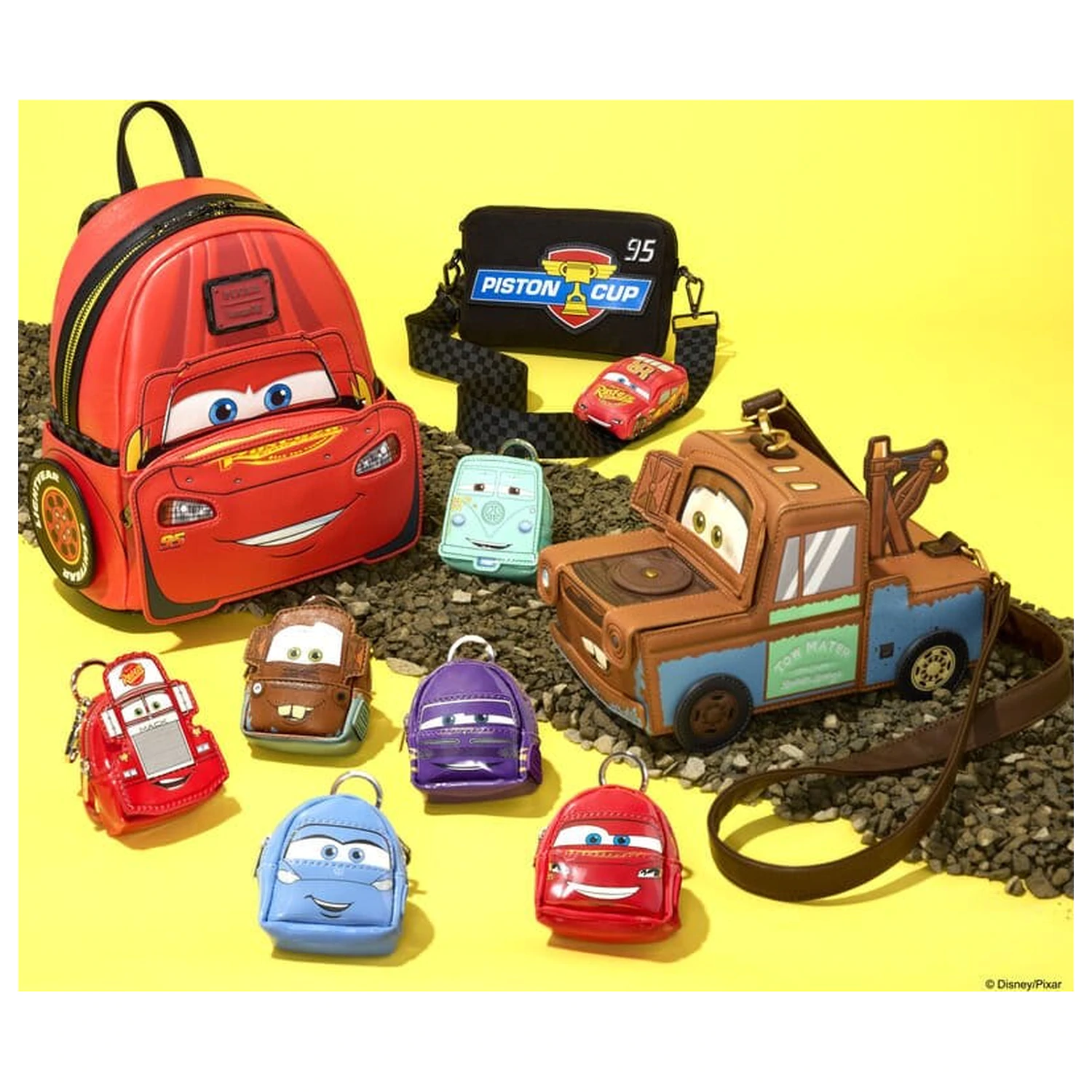 Cars by Loungefly Sling Tasche 20th Anniversary Piston Cup Produktfoto